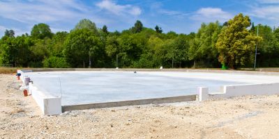 Commercial Slab Installation in Katy, TX