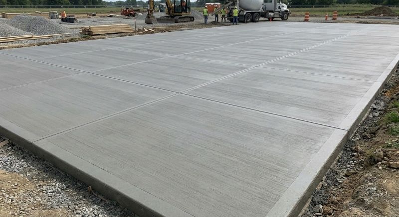Commercial Slab Installation in Santa Rosa, CA