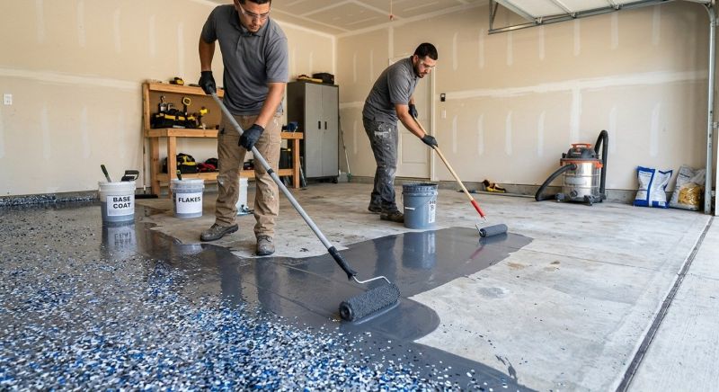 Concrete Floor Coating Service in Woodbridge, VA