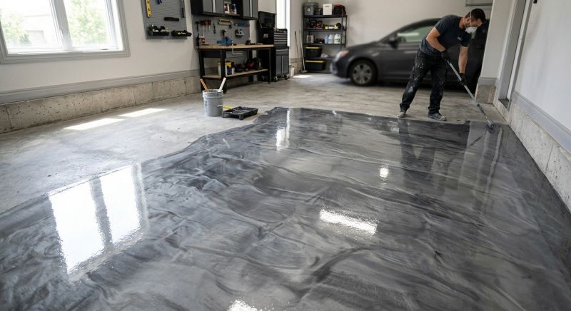 Floor Epoxy Service in Greensboro, NC