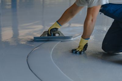 Garage Floor Epoxy Installation in Winston Salem, NC