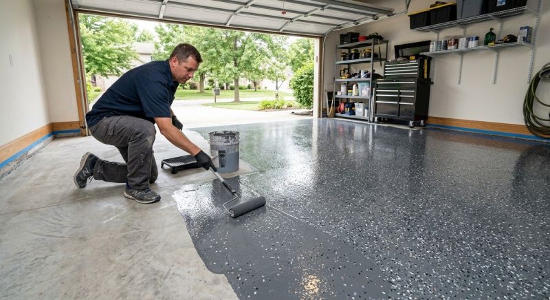Garage Floor Resurfacing in Charlotte, NC