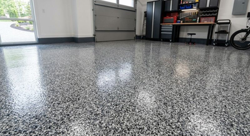 Garage Floor Staining in Fairfax, VA