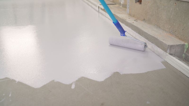 Speckled Garage Floor Painting in Frederick, MD