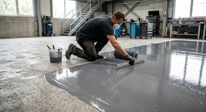 Epoxy Flooring Repair in Charlotte, NC