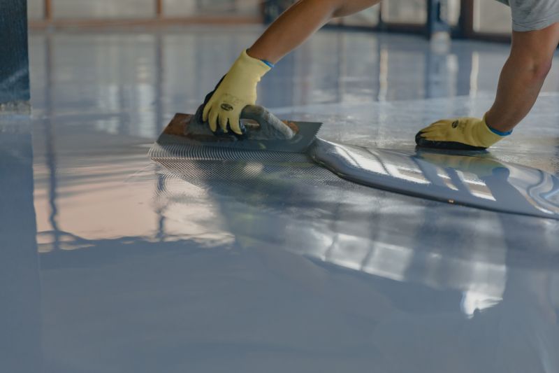 Garage Floor Epoxy Installation in Raleigh, NC